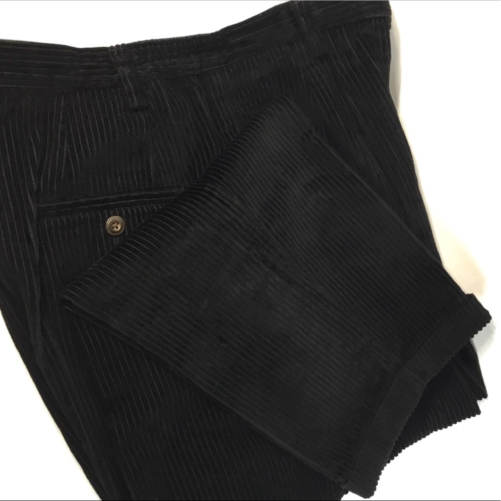 Women's Eddie Bauer Black Corduroy Trousers